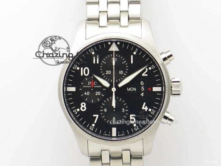 MIROTIME 0501 Mark XVI 1:1 Best Edition MK Maker SS Black Dial A2892 On Black Leather Strap Chic 7371